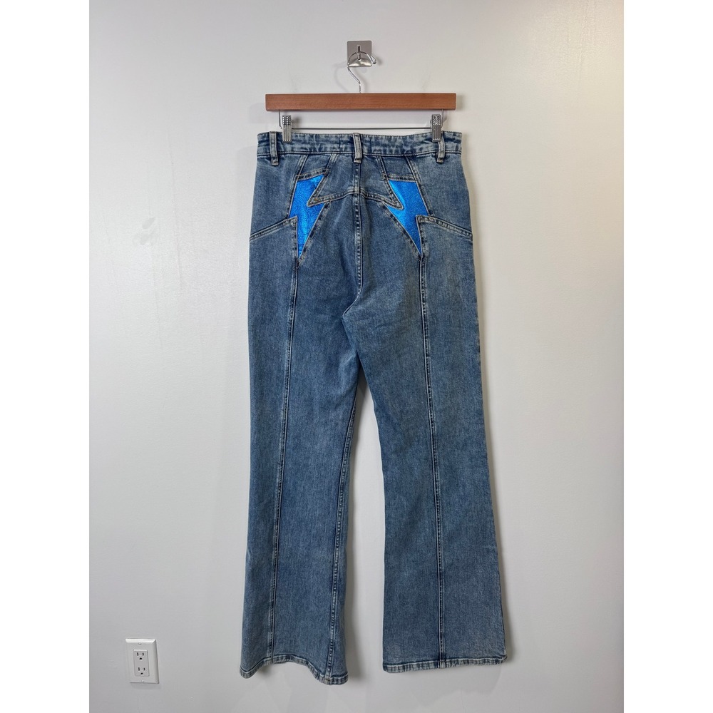Free People We The Free Thunderbird Flare Jeans Women Size 30